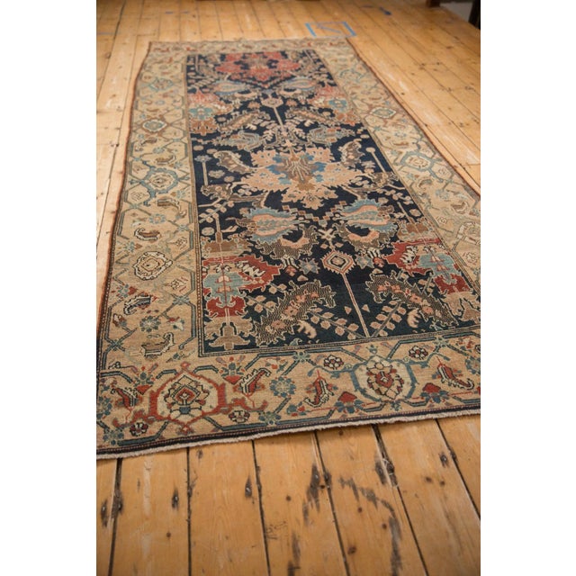 Antique Fine Malayer Rug Runner - 4'3" x 9'10" For Sale - Image 11 of 14