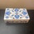Gemstone Gorgeous Marble W Lapis Lazuli Inlay 4”x6”x1” Jewelry Casket For Sale - Image 7 of 7