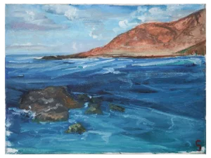 Jackson, Las Palmas de Gran Canaria, Seascape, 2010, Oil on Canvas
