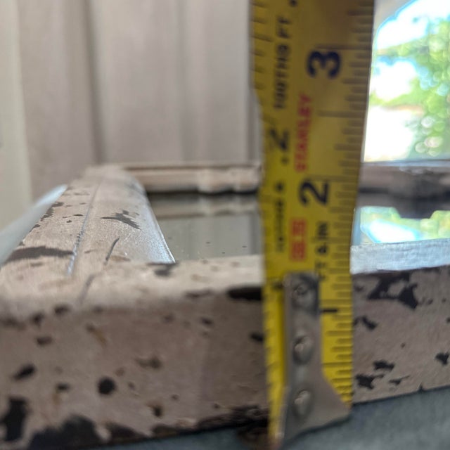 Vintage Gothic Mirror For Sale - Image 10 of 11