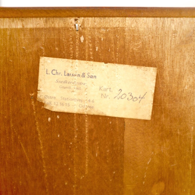 Danish Teak 7 Drawer Dresser, Attributed to Kai Kristiansen for Schou Andersen For Sale - Image 14 of 14