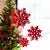 Paper Paper Snowflake Ornament (Set of 6) For Sale - Image 7 of 9