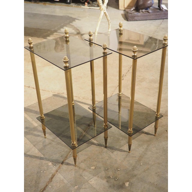 Pair of Maison Baguès Style Side Tables From France, 1970s For Sale - Image 18 of 18