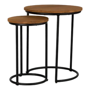 David Francis Sunset Nesting Tables - Set of 2