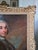 Gray Antique 18th Century French Oil Painting Portrait of a Gentleman in Armor For Sale - Image 8 of 14