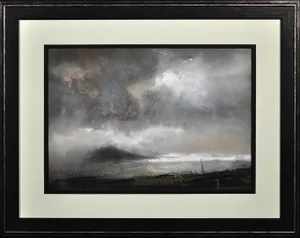 William Selwyn, Swnt Enlli – Bardsey Sound, Watercolour, 1980s