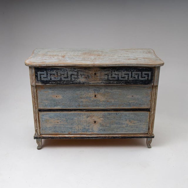 Painted Biedermeier Commode, 1800s For Sale - Image 4 of 7