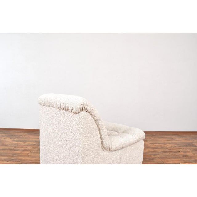 Beige Mid-Century Modern German Lounge Chair, 1970s For Sale - Image 8 of 11