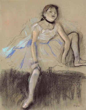 Edgar Degas Danseuse Au Repos Limited Edition