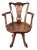 Antique Desk Chair from Howard & Sons, 1890s For Sale