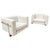 White Set of Mid-Century Armchairs attributed to Luigi Caccia Dominioni for Azucena, 1960s For Sale - Image 8 of 8