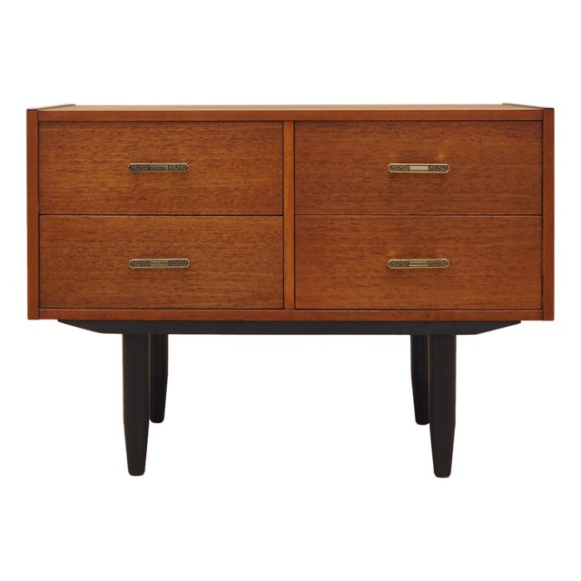 Vintage Danish Teak Chest of Drawers, 1970s For Sale