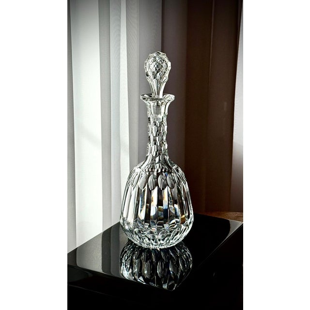 Edwardian Petal-Cut Crystal Sherry Decanter, England, 1905 For Sale - Image 13 of 18