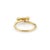 Tiffany and Co. Mid 20th Century Tiffany & Co. 18k Yellow Gold Double Hook Band Ring Size 5 For Sale - Image 4 of 6