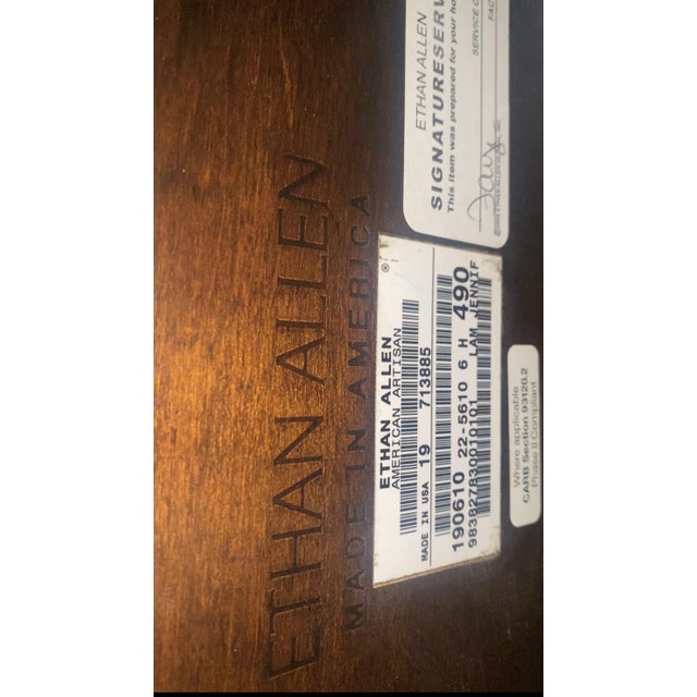 Ethan Allen King Bedframe For Sale In Los Angeles - Image 6 of 7