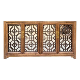 1980s Asian Inspired Sideboard For Sale