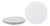 White Dinner Plates in Porcelain by Rosenthal, 1980s, Set of 4 For Sale