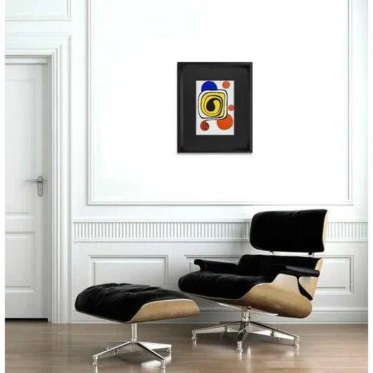 Original Alexander Calder Limited Edition Lithograph in color. On Woven paper. Sur le presses de Mourlot Freres, Paris...