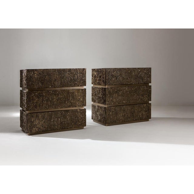 Bark Dresser Sideboard by Laura Meroni For Sale - Image 4 of 8