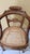 Antique 1800s Wood Chairs Pair Carved Back Recaned Seats Refinished For Sale In West Palm - Image 6 of 13