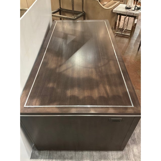 Hooker Furniture Modern Executive Desk For Sale - Image 11 of 18