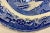 Antique Blue Willow Serving Platter From England - Circa 19th Century For Sale - Image 4 of 12