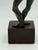 Vintage MCM Brutalist Bronze Sculpture For Sale - Image 10 of 12