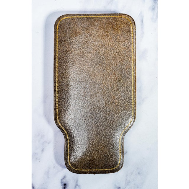 Rare Asprey Art Deco Engine Turned Antique English Sterling Silver Cigarette Case Vesta Case in Presentation Box Luxury Tobacciana For Sale - Image 17 of 18