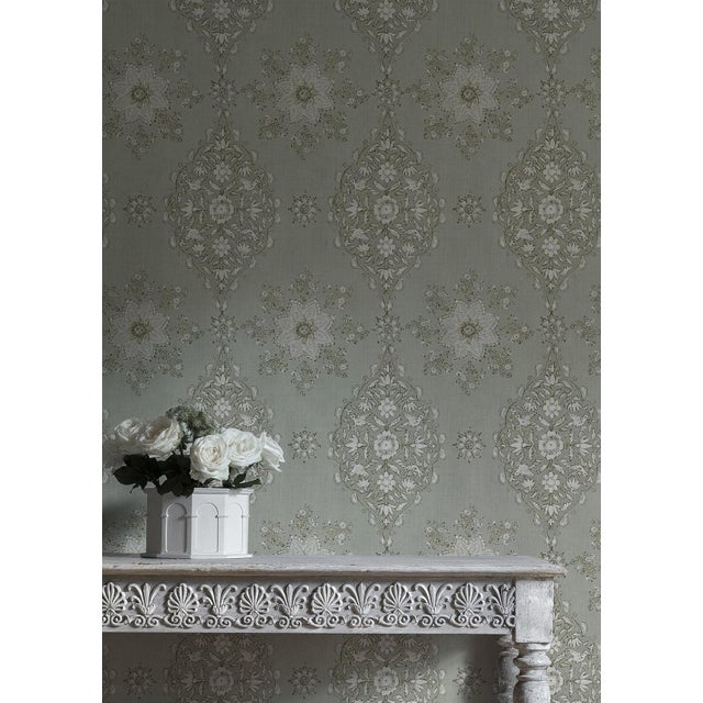 Pashmina Wallpaper - Minton - Sample | Chairish