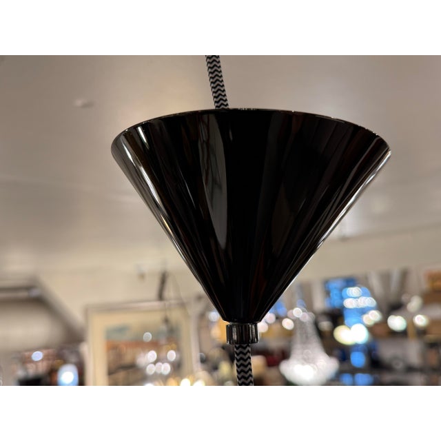 Tom Dixon Black Etch Pendant Light For Sale - Image 11 of 13