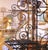 Metal Early 20th Century French Wrought Iron and Brass Baker’s Rack on Wheels For Sale - Image 7 of 8