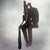 1980s Sami Ben Lulu Signed Abstract Bronze Sculpture "Protection," Gallery Provenance For Sale - Image 4 of 10