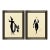 Mid 20th Century Influence Directoire & La Ciboulette, Erté - Set of 2 For Sale