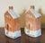 Mid 19th Century Antique 19th Century English Staffordshire Brick Cottage Coin Banks Circa 1860 - A Pair For Sale - Image 5 of 14