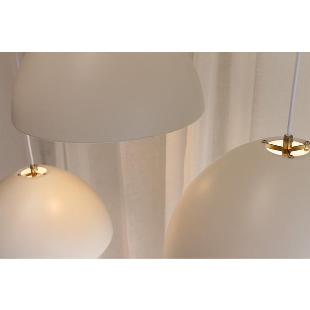 Vintage Danish Dyssen Pendant Lights by Asger BC Lys, 1980s, Set of 3 For Sale - Image 13 of 18