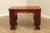 Brown Antique Arts & Crafts Mission Oak Library Table Writing Desk For Sale - Image 8 of 13