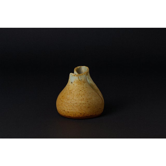 Pinched Body Vessel (1970s) For Sale - Image 4 of 4