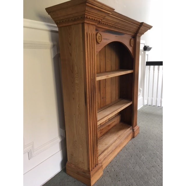 Rustic Reclaimed Cypress Bookcase For Sale - Image 3 of 9