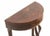 Vintage Semi-Round Empire Style Mahogany Console Table, Italy For Sale - Image 6 of 7