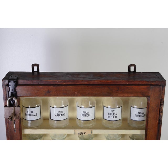 Mid-Century Modern Vintage Pharmacy Cabinet, 1960s For Sale - Image 3 of 17