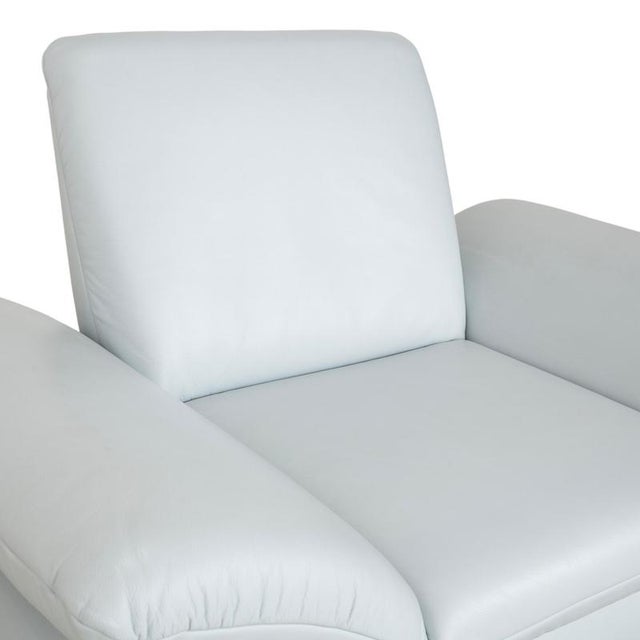 Rossini Armchair in Light Blue Fabric from Koinor For Sale - Image 9 of 18