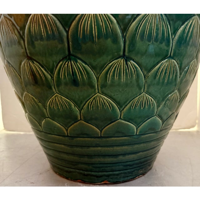 Ceramic Extra Large Chinese Martaban Water Jar For Sale - Image 7 of 12