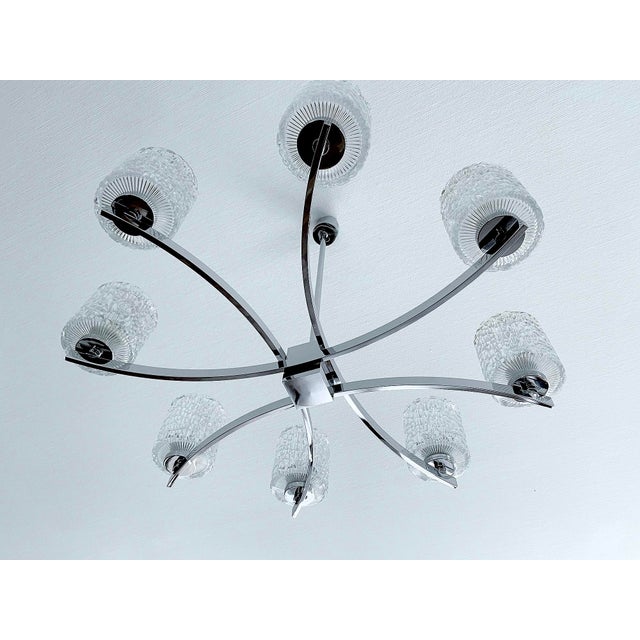 Brutalist Pendant Light from Kaiser-Leuchten, 1970s For Sale - Image 11 of 18