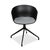 AAC20 Chairs in Grey and Black Plastic from Hay, Set of 6 For Sale - Image 17 of 18