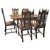 Brown Oak Barley Twist Draw Leaf Table and Chairs, 1890, Set of 7 For Sale - Image 8 of 8