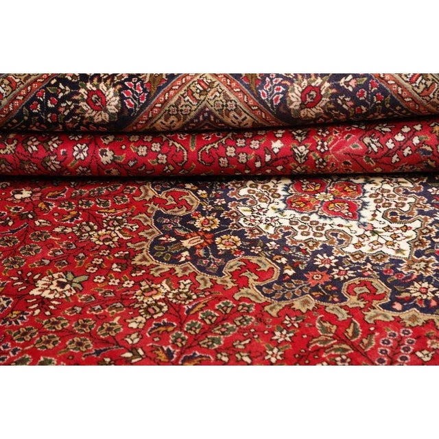 Tabriz Rug with Mahi Pattern For Sale - Image 10 of 11