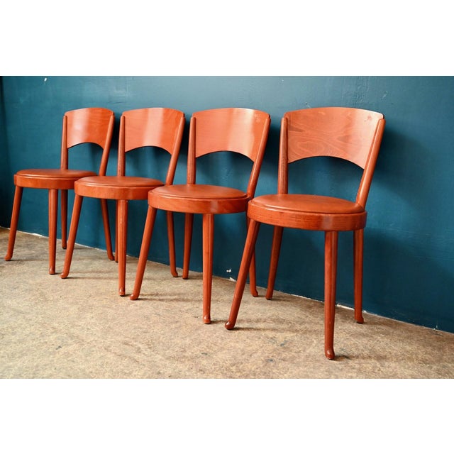 Italian Chairs Model 464 by Enzo Berti for Montina International, 1970s, Set of 4 For Sale - Image 18 of 18