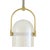 Arteriors Home Arteriors Home Marco White Glass Large Pendant Lighting For Sale - Image 4 of 11