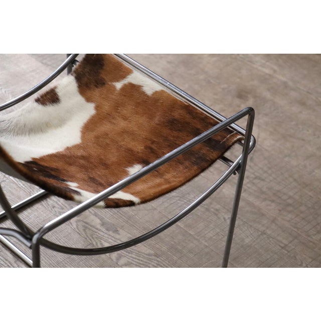 Contemporary Filo Lounge Chair Model 203 by Odile Mir for Prisunic, France, 1971 For Sale - Image 3 of 18