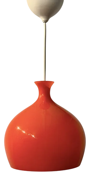 Scandinavian The Onion Löken Glass Pendant Lamp by Helge Zimdal for Falkenbergs Belysning, Sweden, 1960s